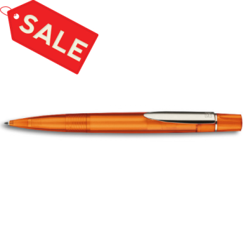 Ручка шариковая "@TRACT CLEAR" проз.-оранжевый