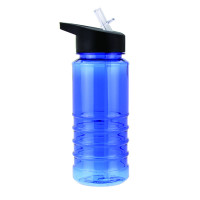 Бутылка для воды, носик- трубочка, 550 мл