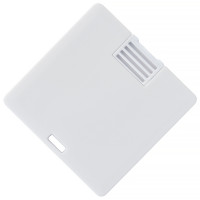 USB флеш-накопитель в виде карты Квадратная, 64ГБ, белый цвет