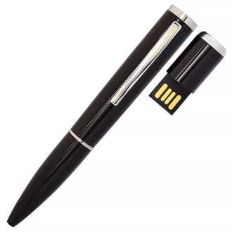 USB флеш-накопитель Ручка, 16ГБ, черный цвет