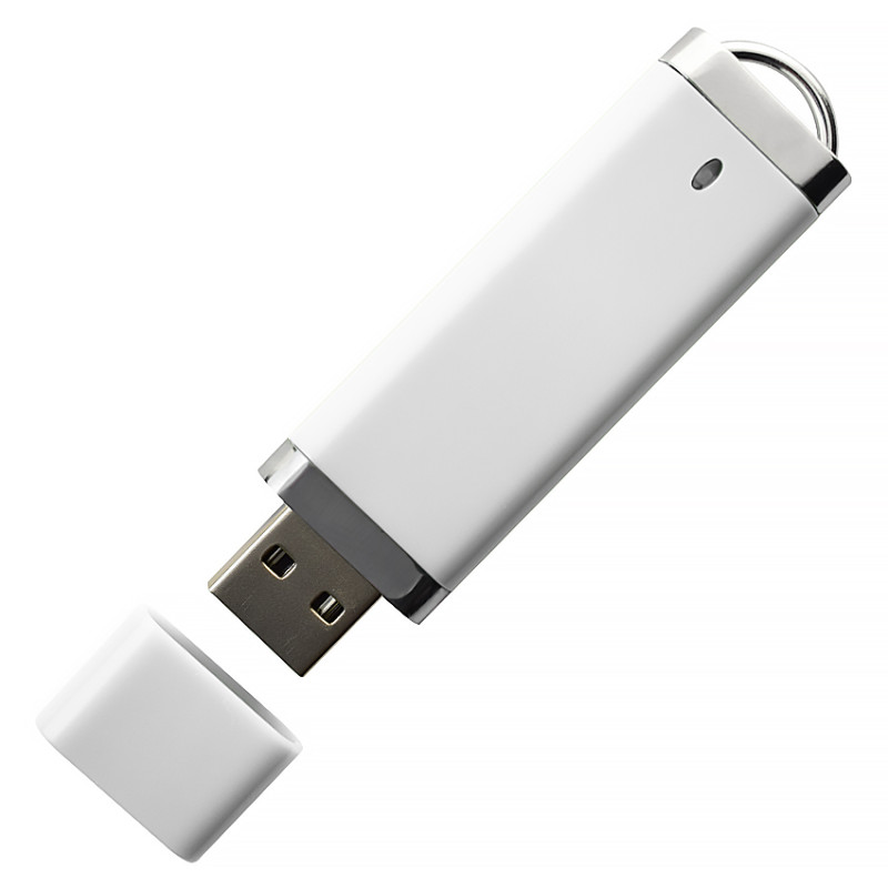 USB флеш-накопитель, 16ГБ, белый цвет