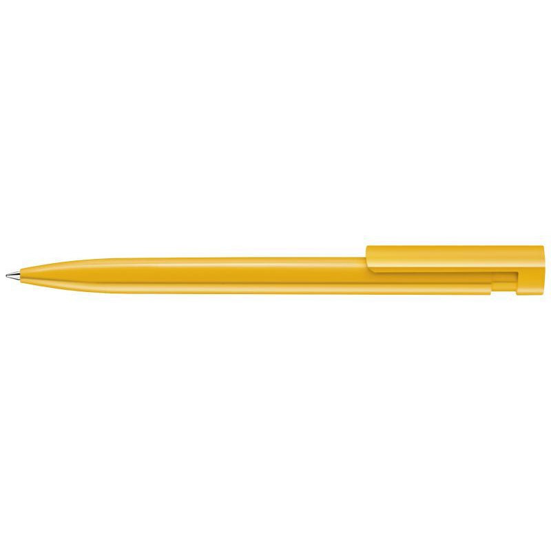 Ручка шариковая Liberty Polished  пластик, желтый 7408