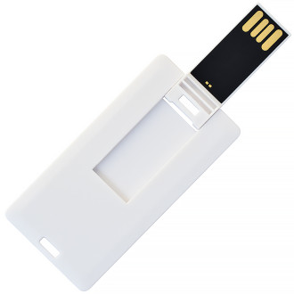 USB флеш-накопитель в виде карты Мини 1, 32ГБ, белый цвет