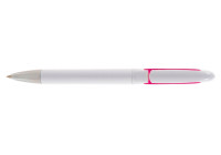 Ручка кулькова Optima promo TORONTO. Корпус рожевий, пише синім
