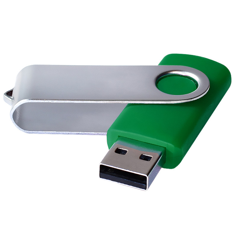 USB флеш-накопитель, 64ГБ, зеленый цвет
