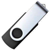 USB флеш-накопитель, 64МБ, черный цвет