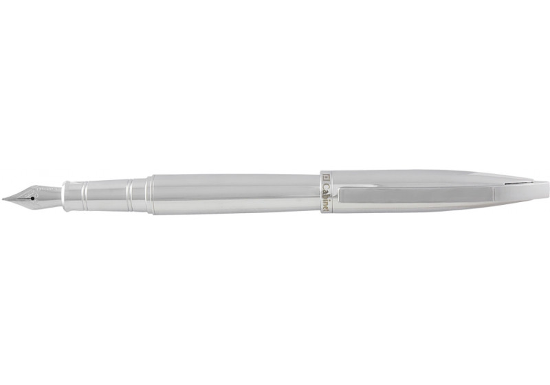 Ручка перова Monaco, срібляста