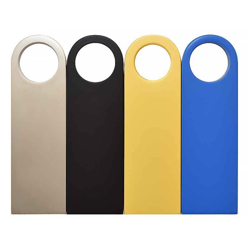Металлический USB флеш-накопитель, 8ГБ, золотистый цвет