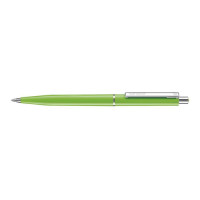 Ручка кулькова Point Polished  пластик, корпус  світло зелений 376