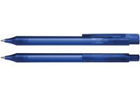 Ручка кулькова SCHNEIDER ESSENTIAL корпус прозорий синій, пише синім