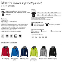 Куртка 'Softshell Lady' XL (Slazenger)