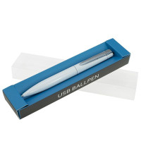 Ручка-флешка металлическая Bergamo Memory 16 GB