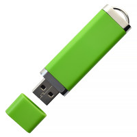 USB флеш-накопитель, 32ГБ, зеленый цвет