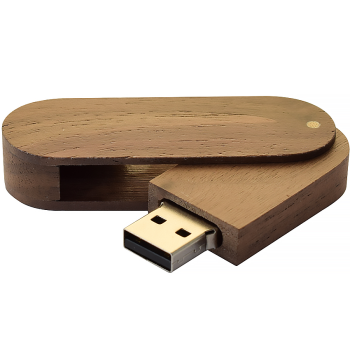Деревянный USB флеш-накопитель 0201-2