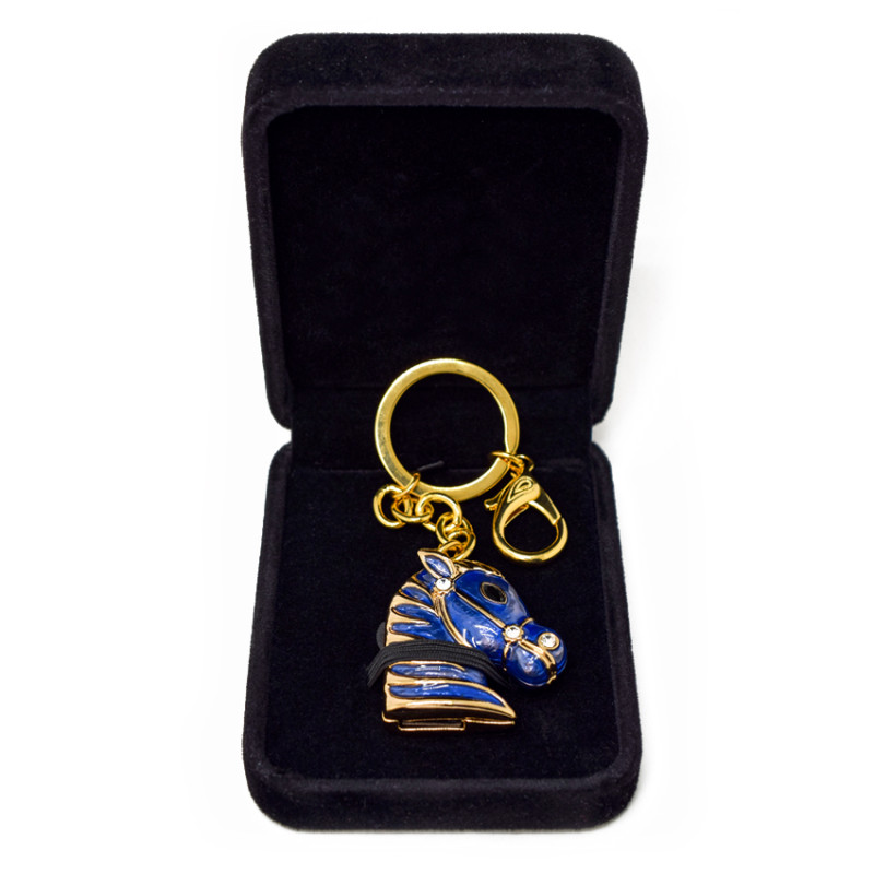 Ювелирный флеш-накопитель &quot;USB Конь&quot;, 16Гб, синий цвет