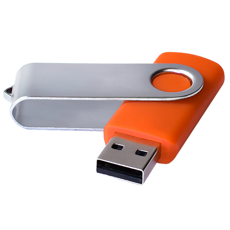 USB флеш-накопитель, 64ГБ, оранжевый цвет