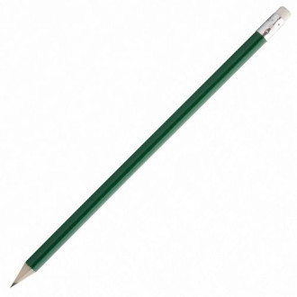 Олівець дерев'яний простий з гумкою