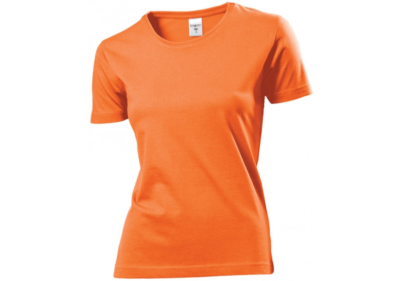 Футболка жіноча ST 2600, розмір L, колір: помаранчевий