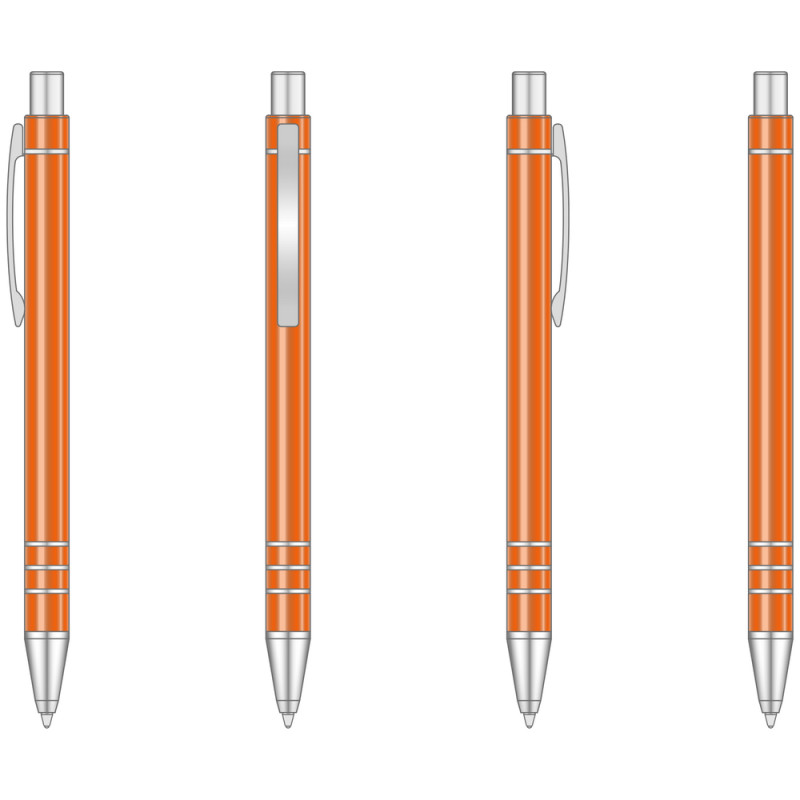Ручка алюмінієва 'Glance' (Ritter Pen)