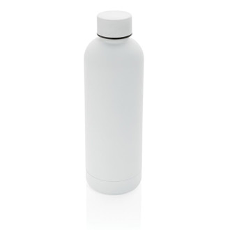 Пляшка для води Impact RCS із переробленої нержавіючої сталі, 500 мл, біла