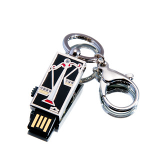 Ювелирный флеш-накопитель &quot;USB Весы&quot;, 16Гб, серебристый цвет