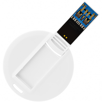 USB 3.0 флеш-накопитель в виде круглой карты 1018