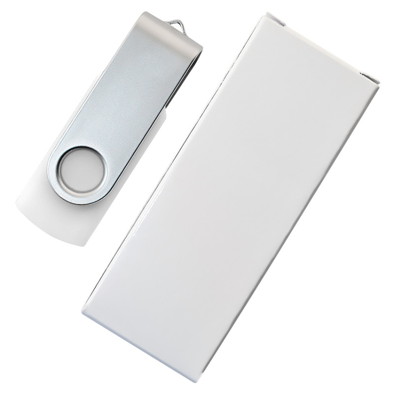 USB флеш-накопитель, 32ГБ, белый цвет