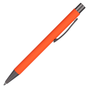 Ручка металлическая TARA, зеркальный лого