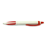 Ручка шариковая &quot;Geomex&quot; бело-красная