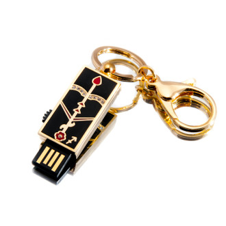 Ювелирный флеш-накопитель &quot;USB Стрелец&quot;, 16Гб, золотистый цвет