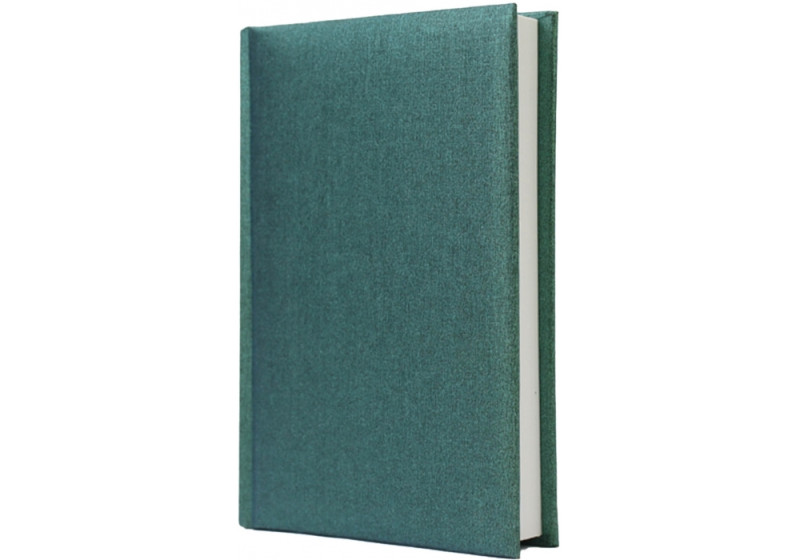 Щоденник недатований, ECONOMIX Текстиль, зелений, А6