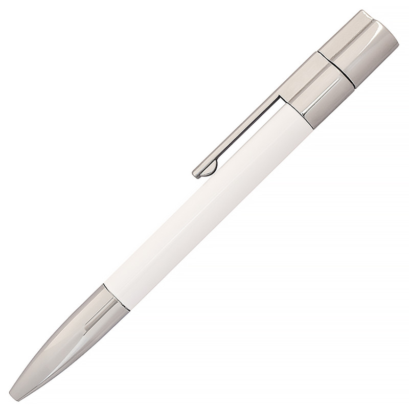 USB флеш-накопитель Ручка, 8ГБ, белый цвет